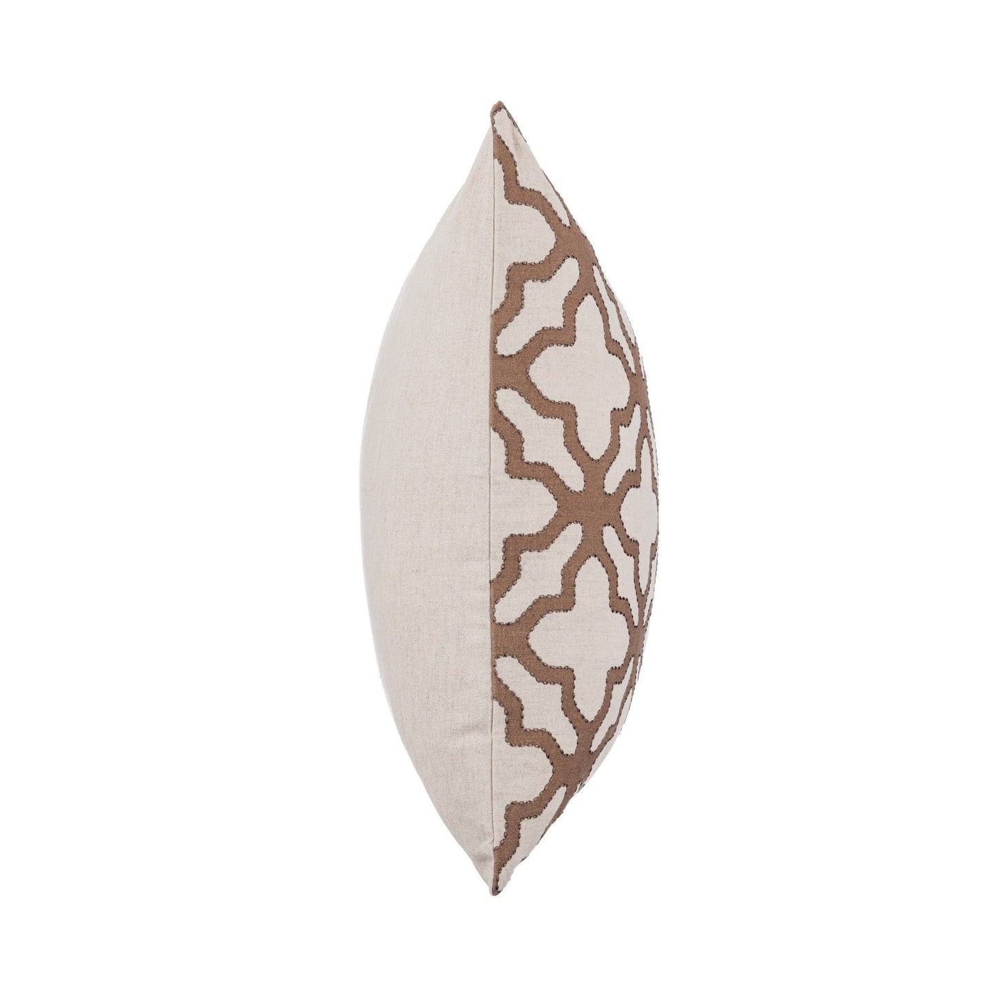 Mullan - 22" x 22"Pillow - Frothed Brown