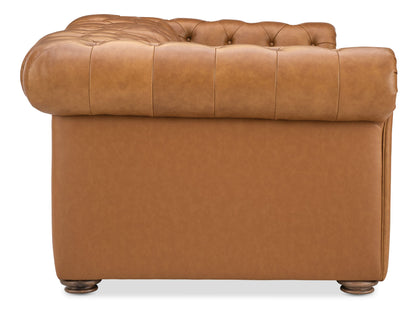 MS - Glover Power Reclining Sofa With Power Headrest - Brown