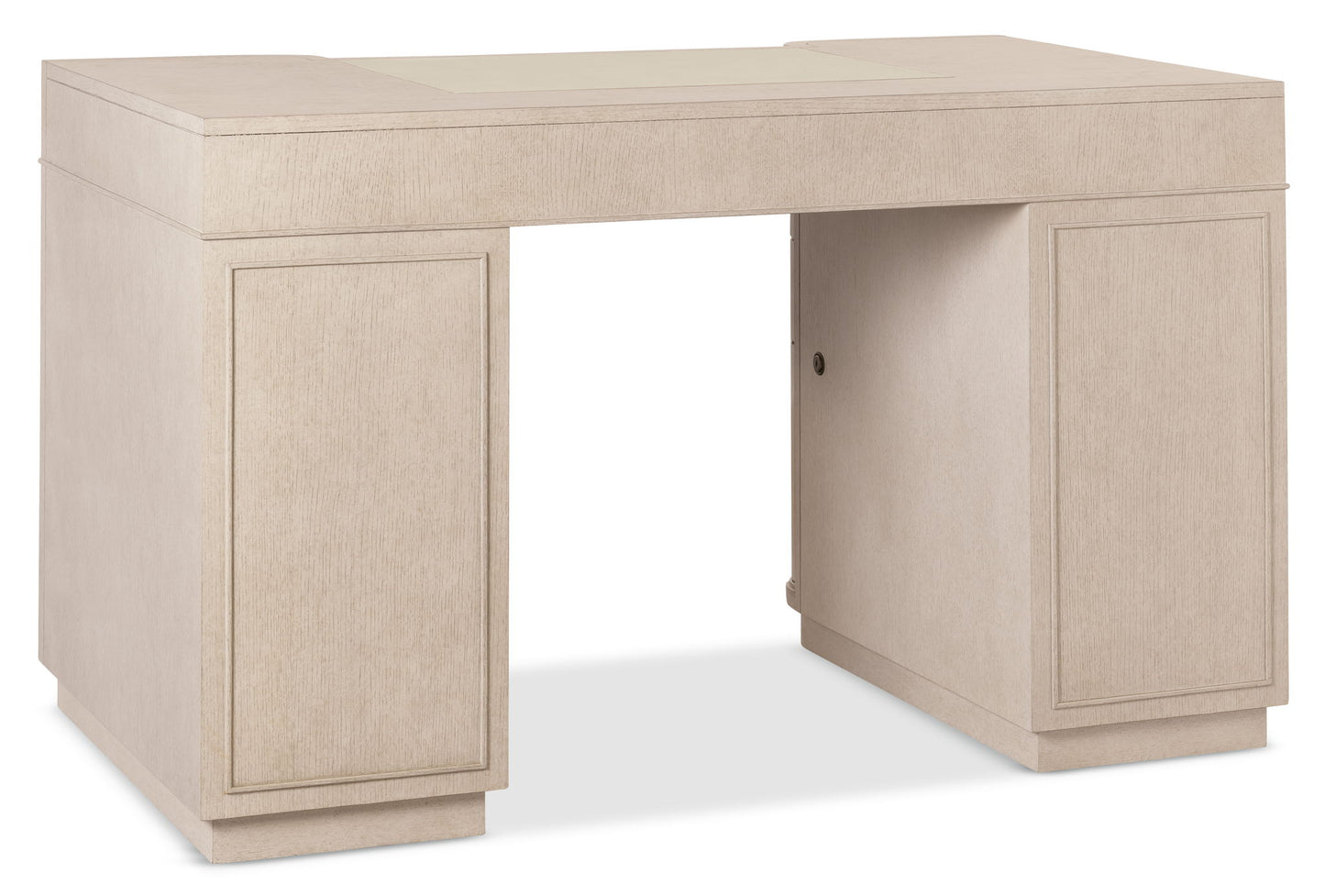 Marlowe - Knee-Hole Desk - Polished Limestone