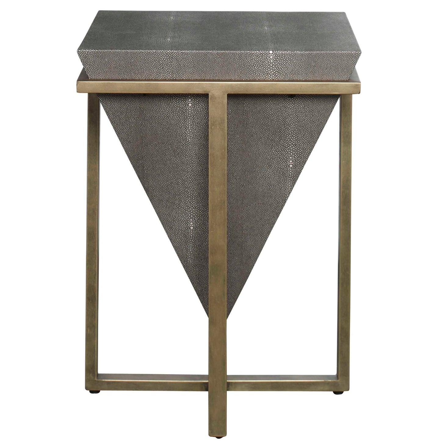 Bertrand - Shagreen Accent Table