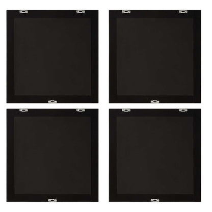 Fourfold - Framed Prints (Set of 4) - Gold