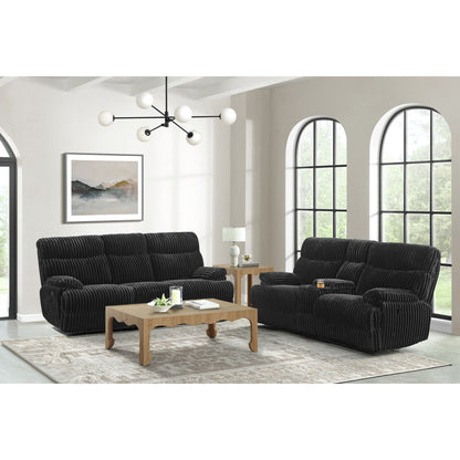 Admiral - Motion Loveseat With Console