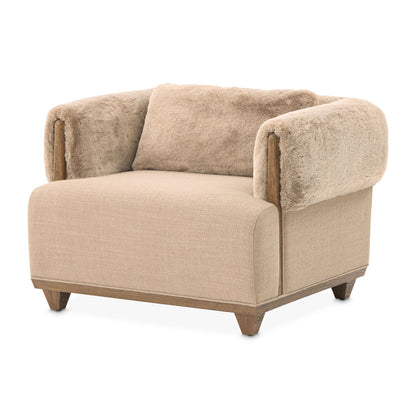 Portrait - Accent Chair - Toffee / Sienna Brown