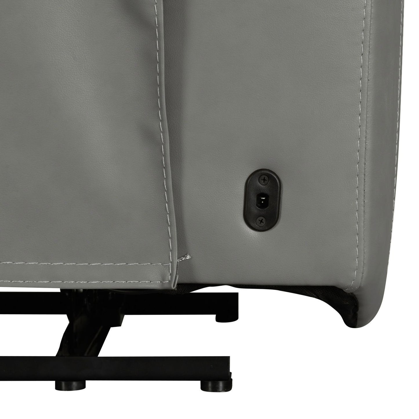 Camden - L Arm Recliner P3 & ZW - Aline Light Gray