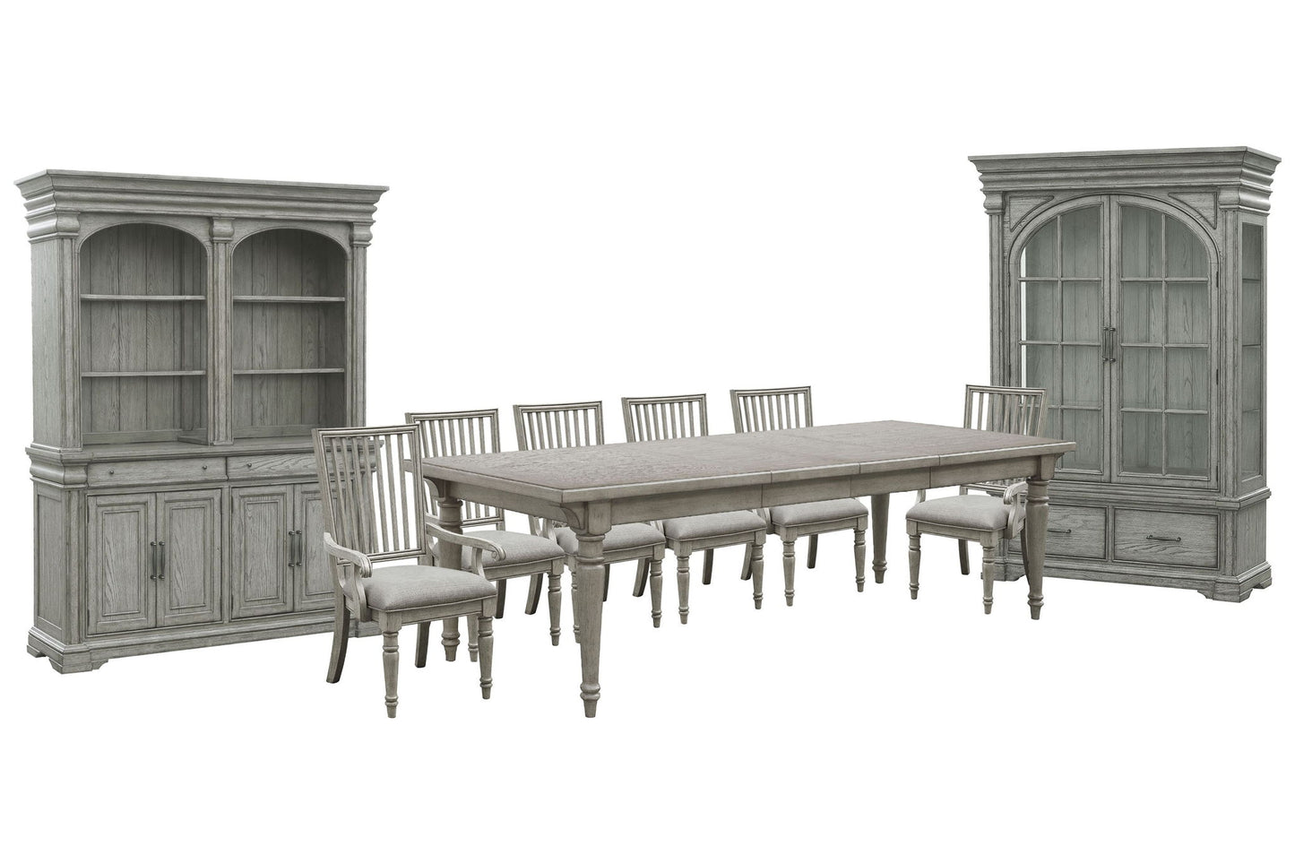 Madison Ridge - Extendable Leg Dining Room Table Set