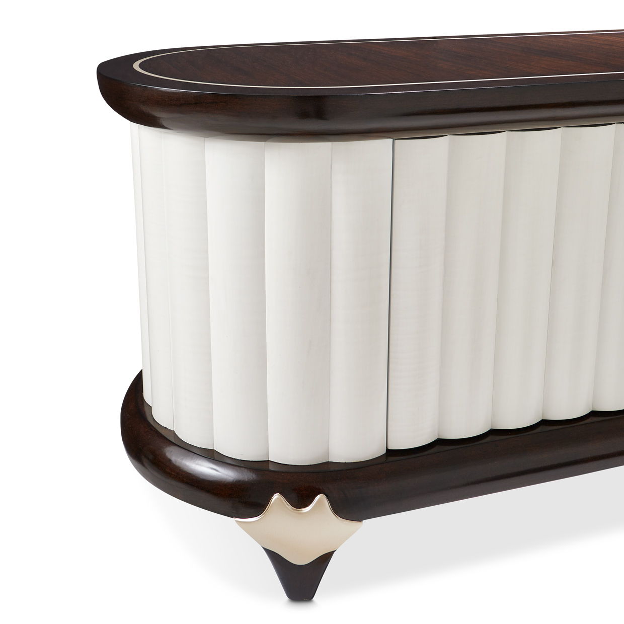 Paris Chic - Media Cabinet - Espresso Brown