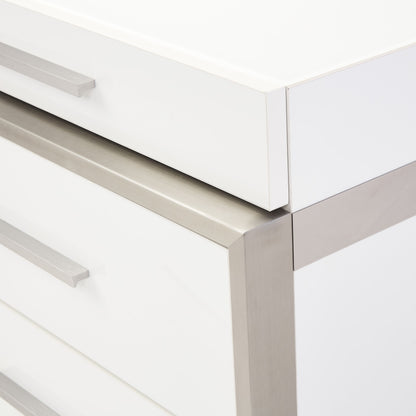 Marquee - Nightstand - Cloud White