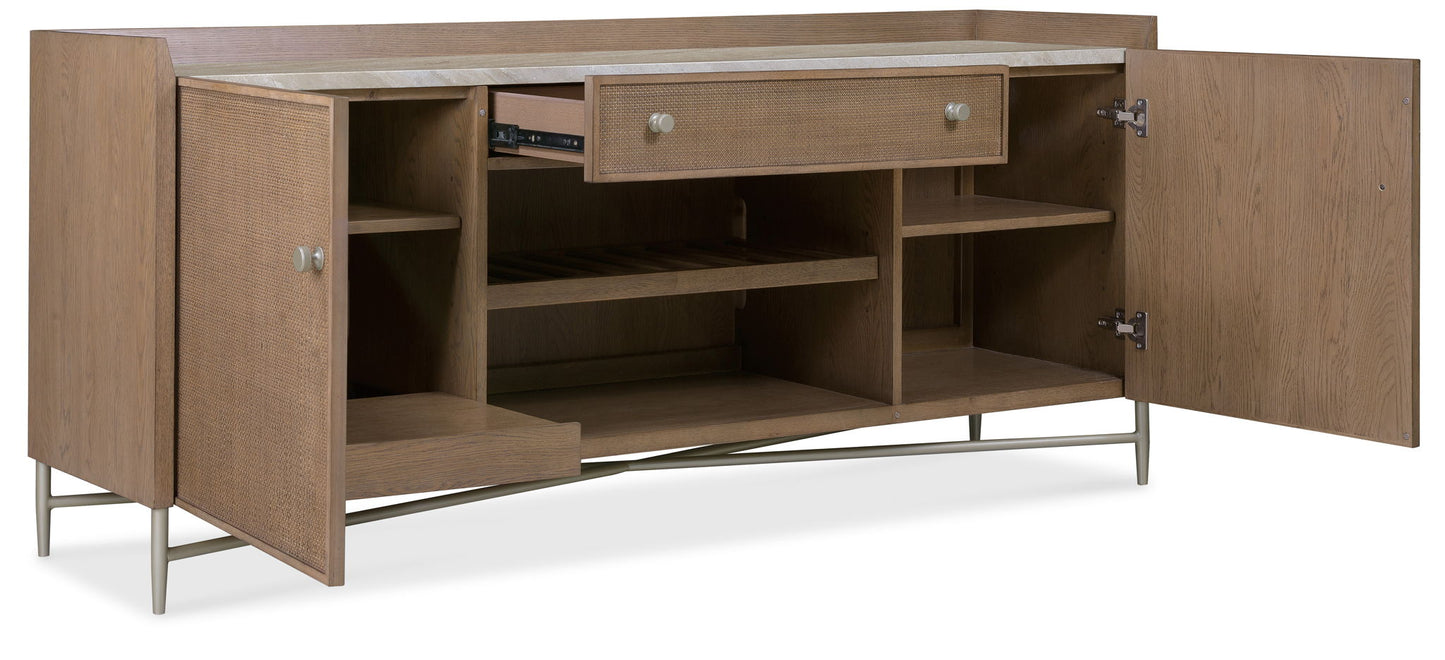 Sonnet - Sonnet Credenza - Dark Gray