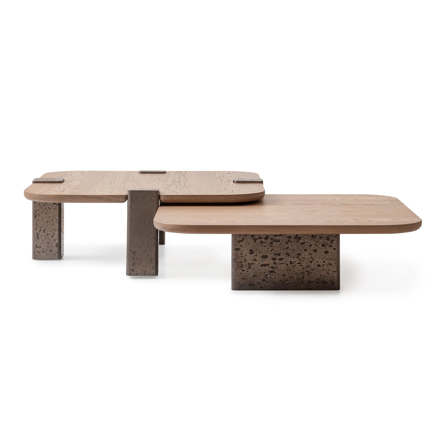 Bristol Point - Short Cocktail Table - Saddle Brown
