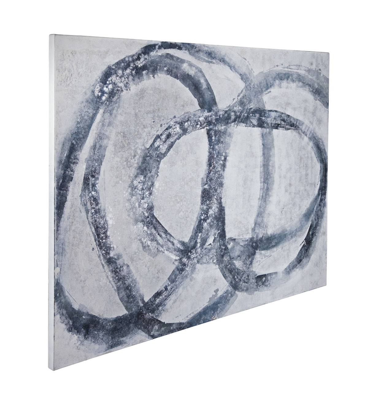 Altarium Canvas Art - White / Blue