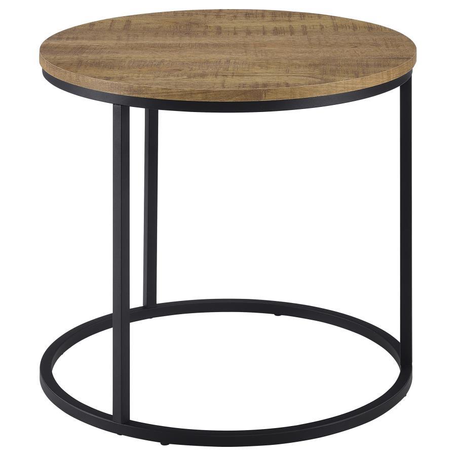 Lainey - Round Occasional Side End Table - Mango