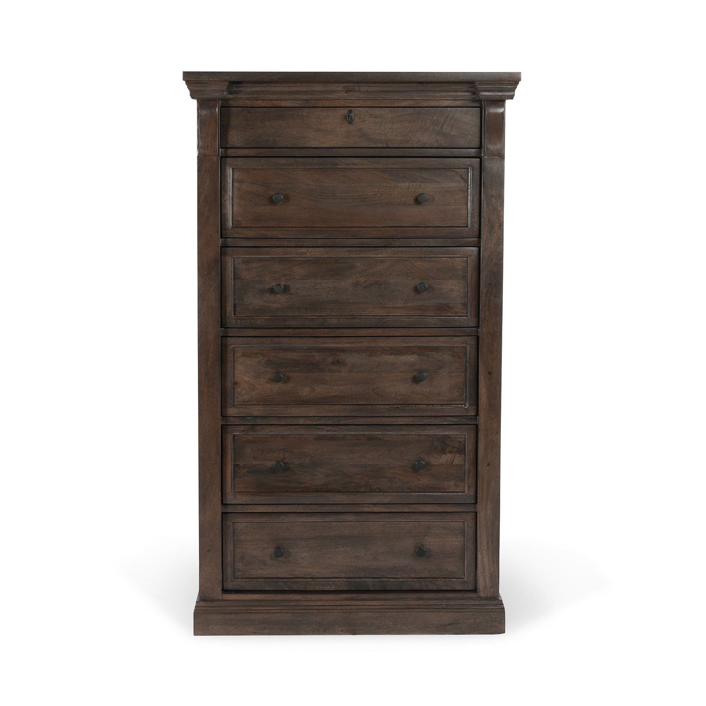 Adelaide - Wood 6 Drawer Chest - Cocoa Brown