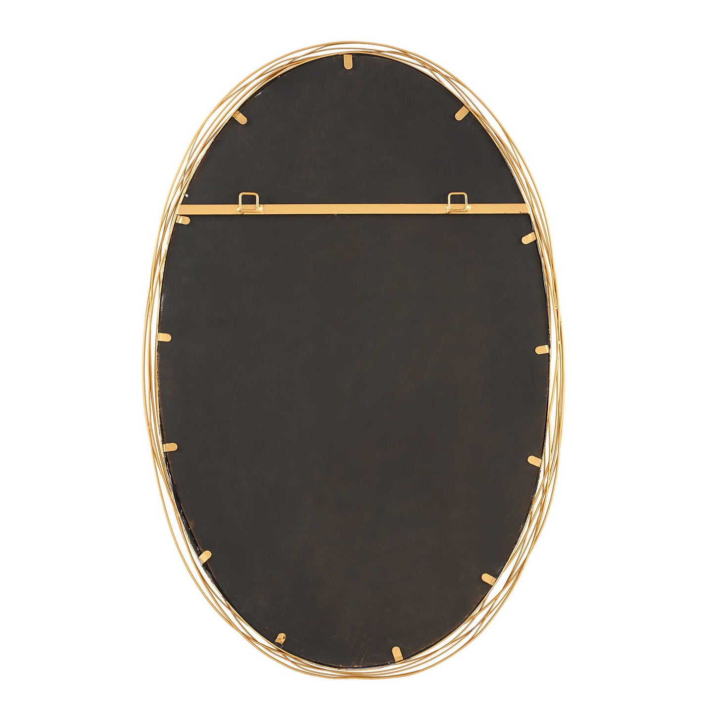 Gillian - Oval Mirror - Gold