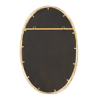 Gillian - Oval Mirror - Gold