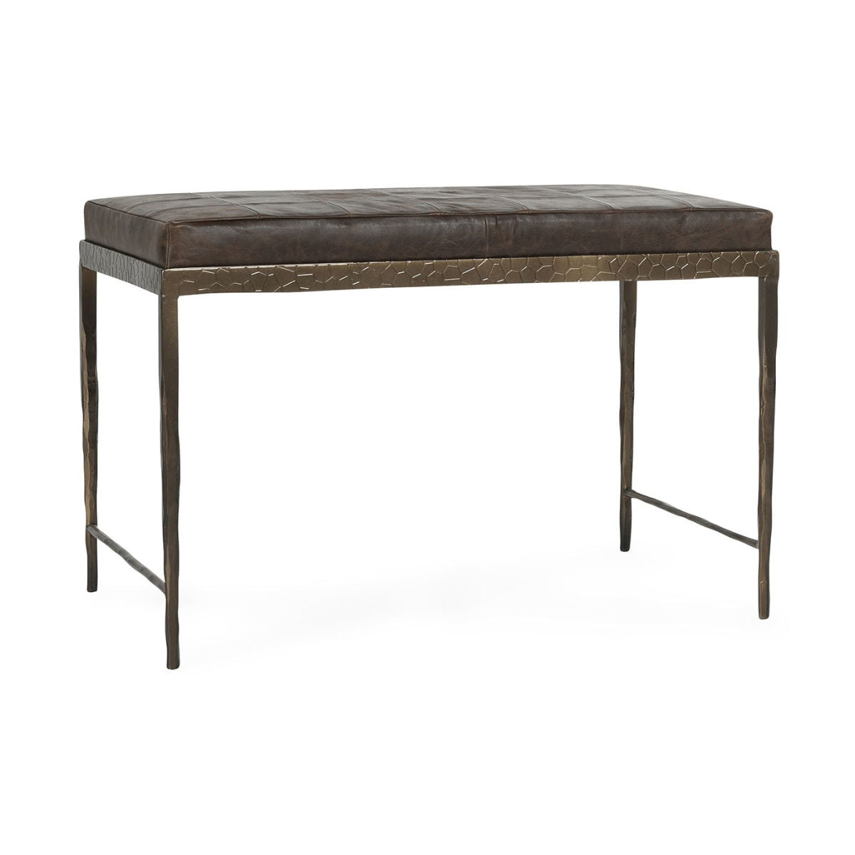 Malo - 28" Leather Bench
