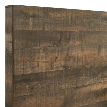 Bailey - Drift King Panel Bed - Walnut