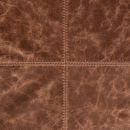 Kona - Leather Pouf