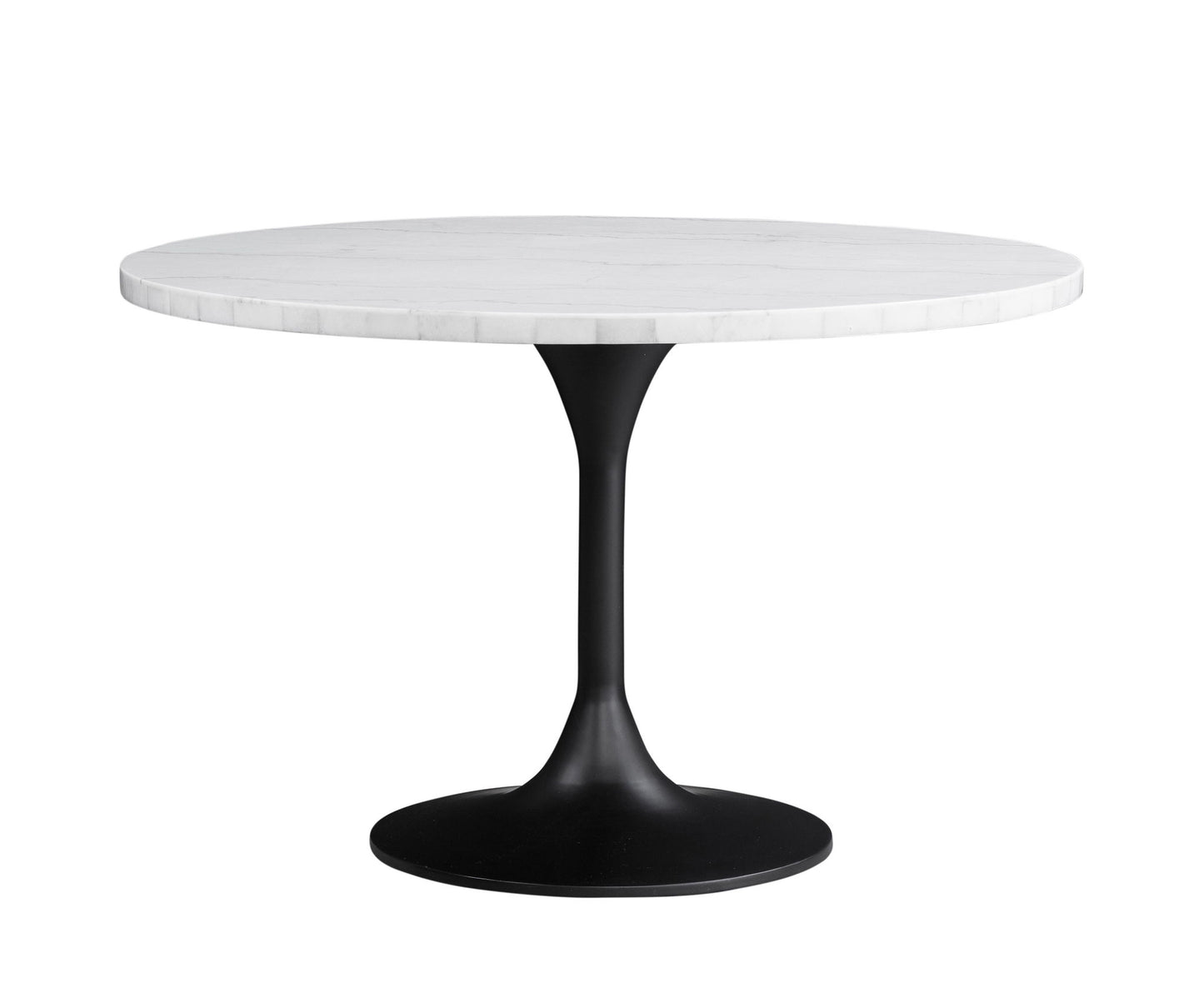 Dunham - Dining Table - White / Black