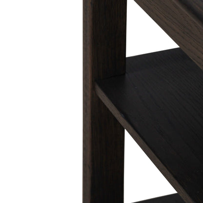 Wallace - Chair Side Table - Aged Oak