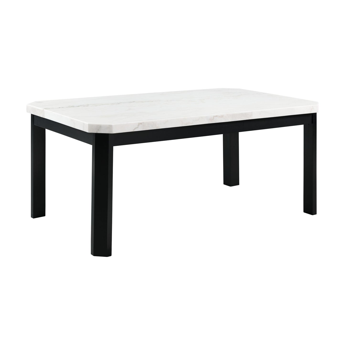 Francesca - 5 Piece Rectangular Dining Set (Table & Four Chairs) - Gray