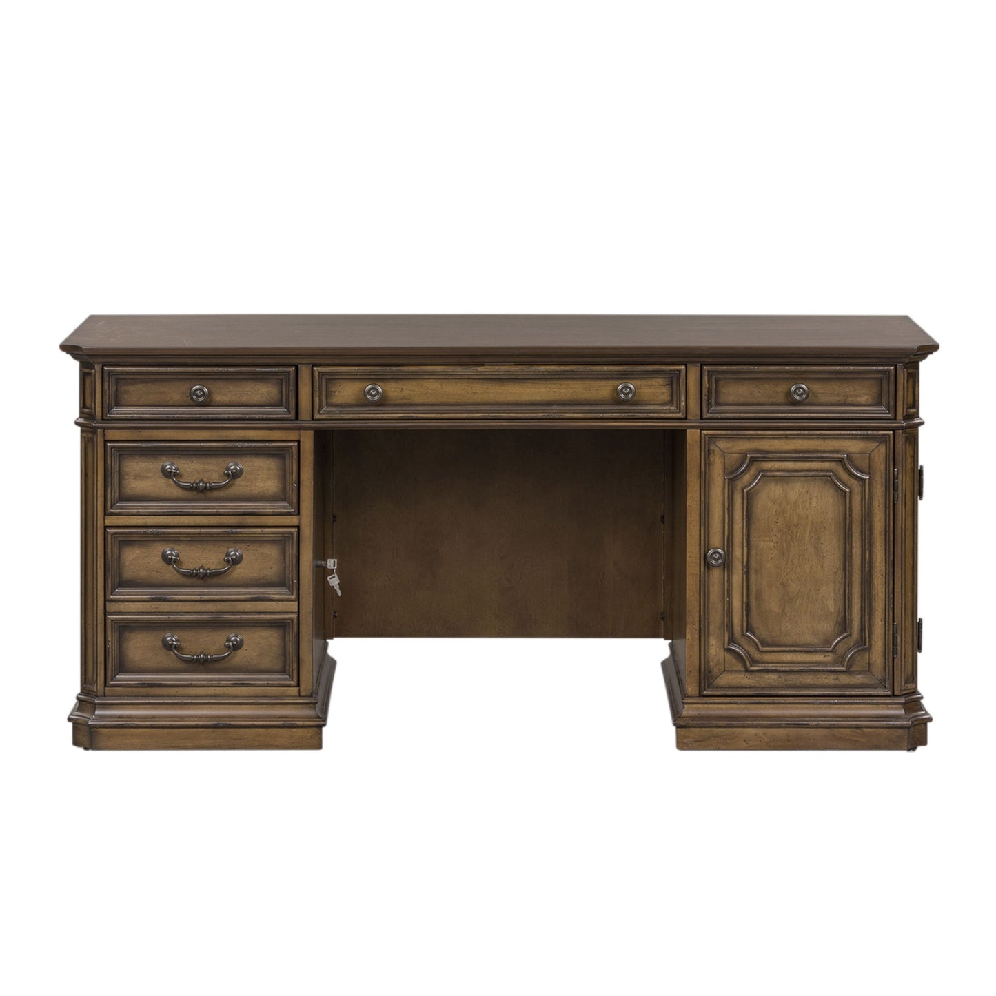 Amelia - Jr Executive Credenza Base - Antique Toffee