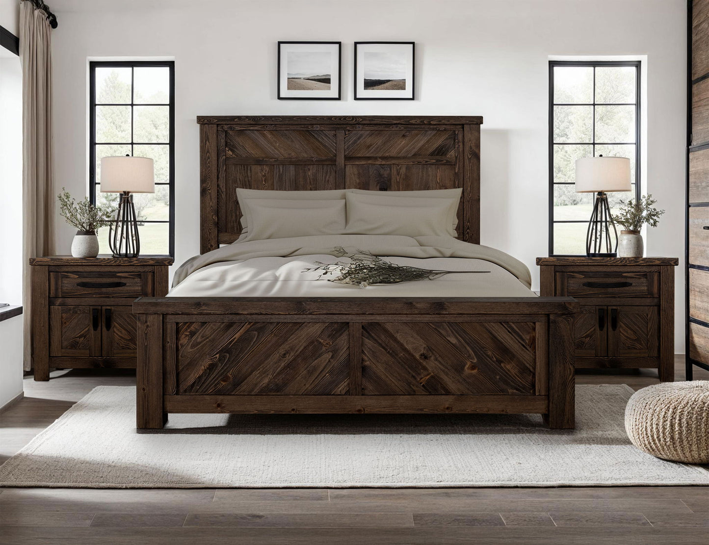 Dutton - Nightstand - Brown