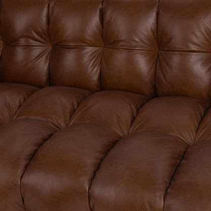 Halston - Sofa - Chestnut Elite
