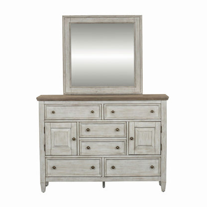 Heartland - Dresser & Mirror - White