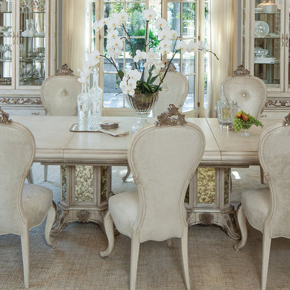 Platine de Royale - Rectangular Dining Table - Champagne