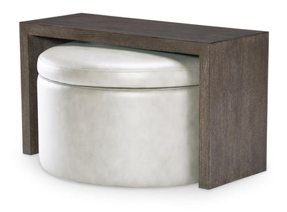 Luna Ravello - Swivel Ottoman On Casters