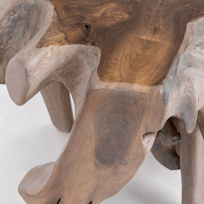 Cypress - Teak Root End Table