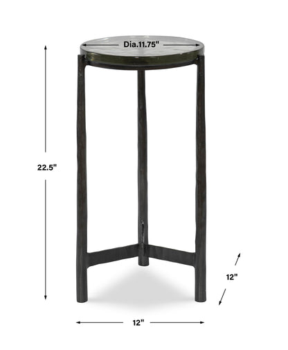 Eternity - Brass Accent Table
