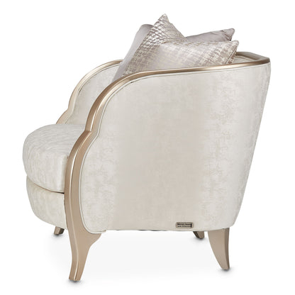 Malibu Crest - Chair And Half - Cloud White / Chardonnay
