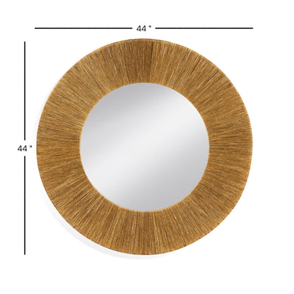 Lopez - Wall Mirror - Light Brown