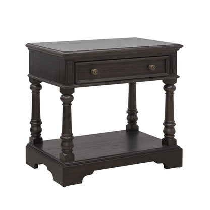 Hickory Creek - Bachelor's Chest With Storage Drawer - Brown