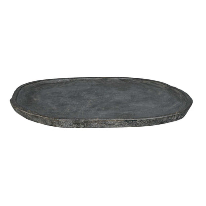 Stoneveil - Indoor-Outdoor Stone Tray - Gray