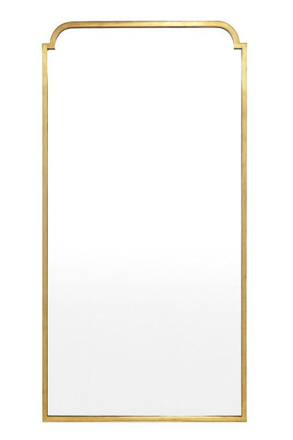 Isla - Floor Mirror - Gold Leaf