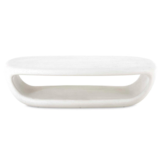 Leyton - Outdoor Coffee Table - White