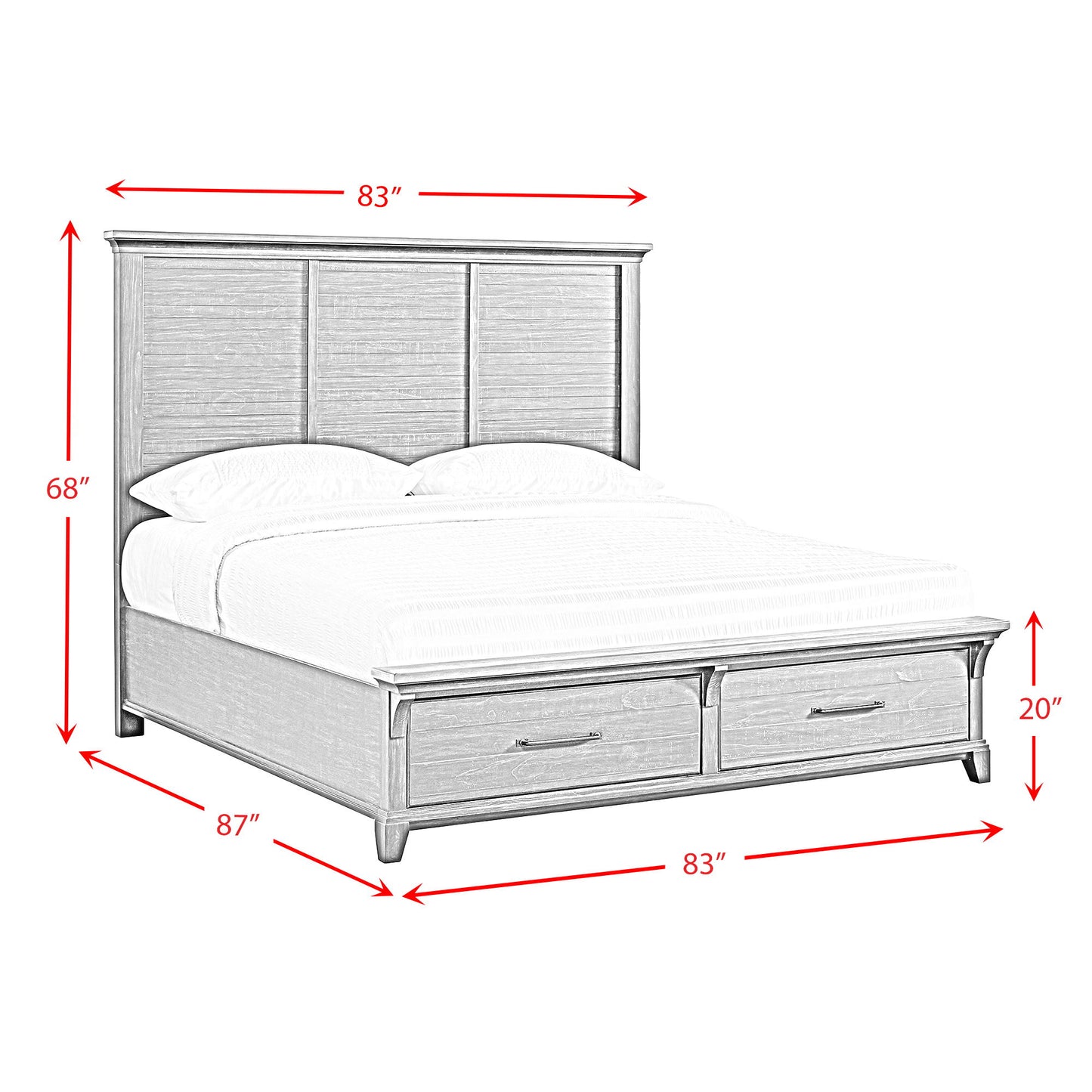 Montrose - Storage Bed