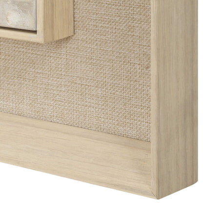 Hide & Seek - Abstract Art - Black / Brown / Gray / Orange / White / Woodtone