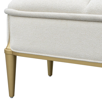 Scotts Square - Accent Bench - Light Champagne