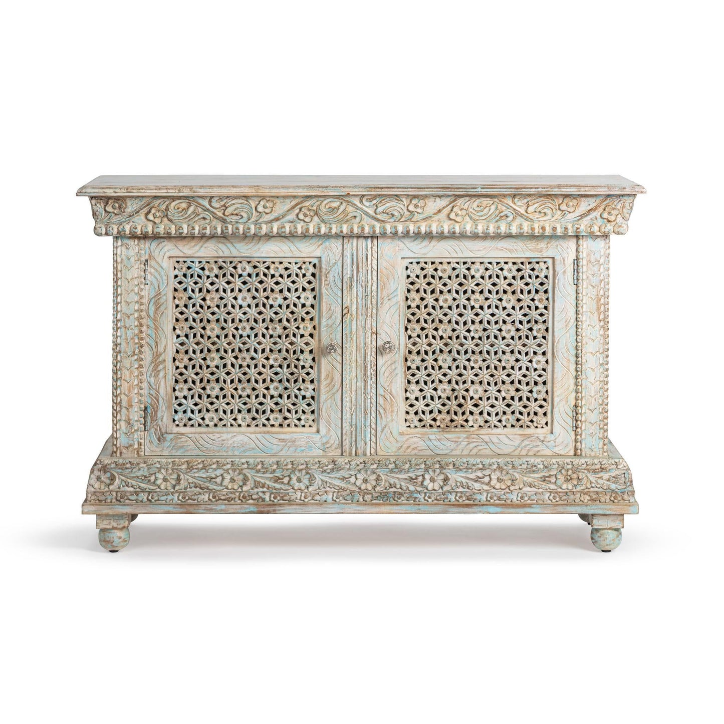 Beth - 2 Door Cabinet - Seaside Blue