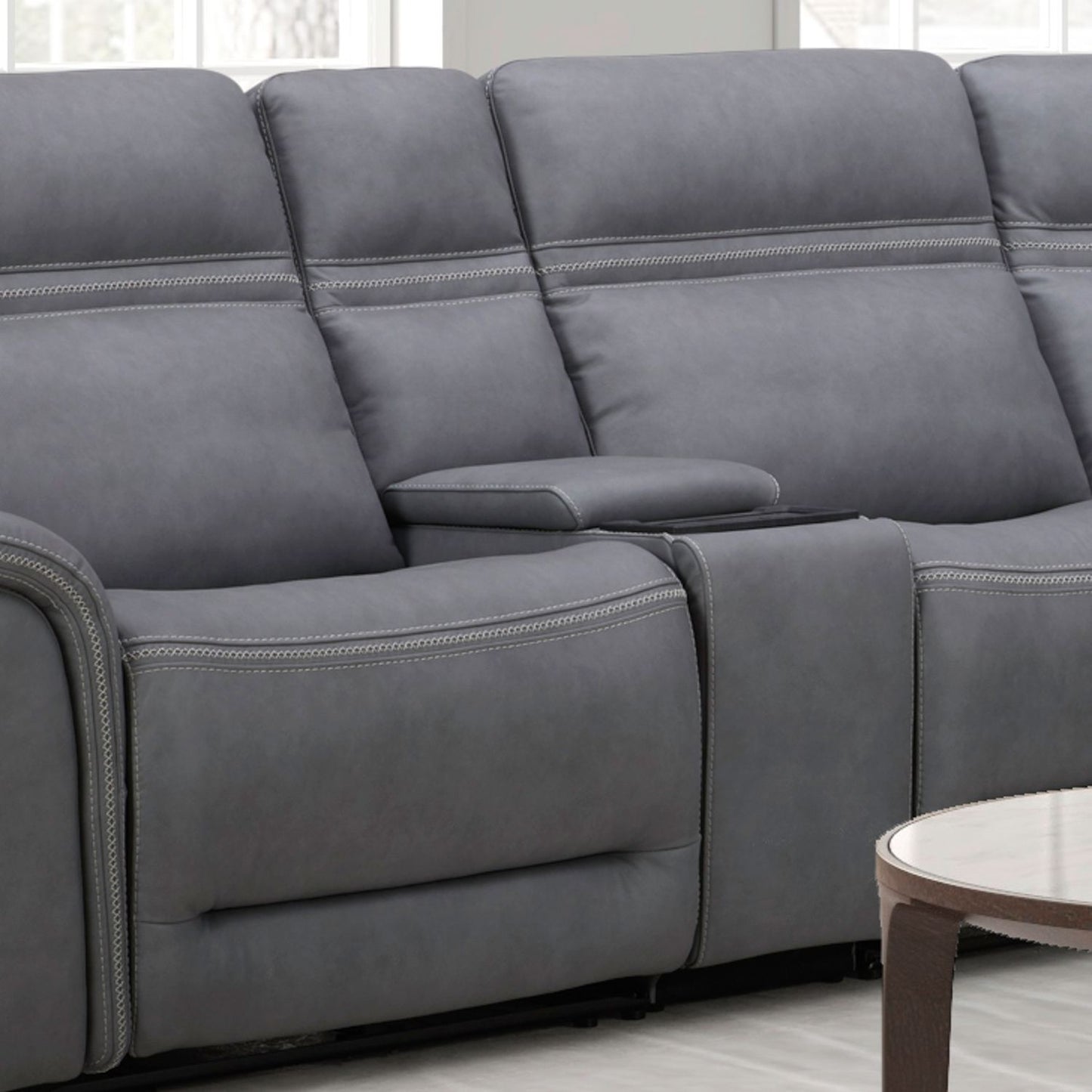 Cooper - Console - Blue Gray