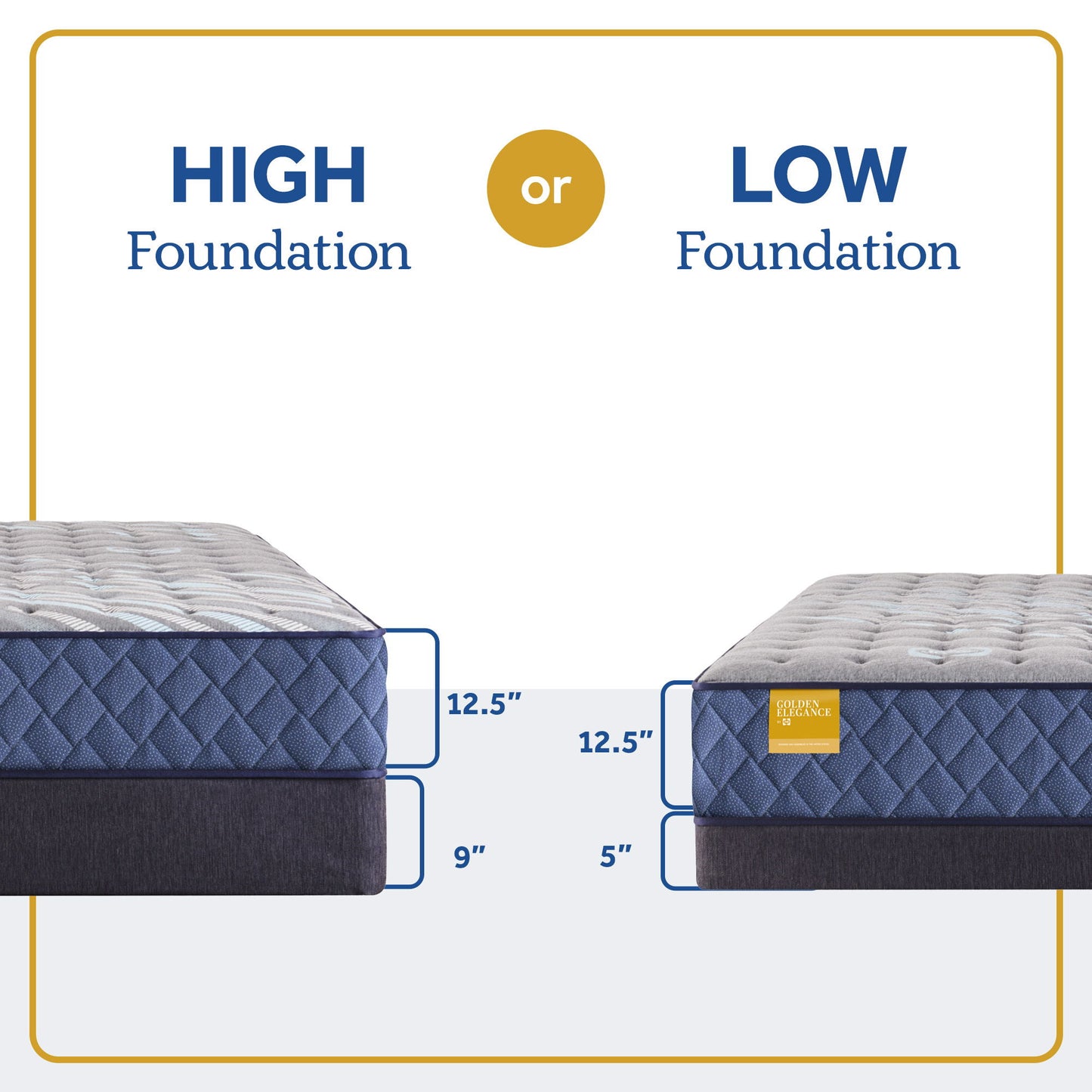 Golden Elegance - Park Plaza Firm Tight Top Mattress