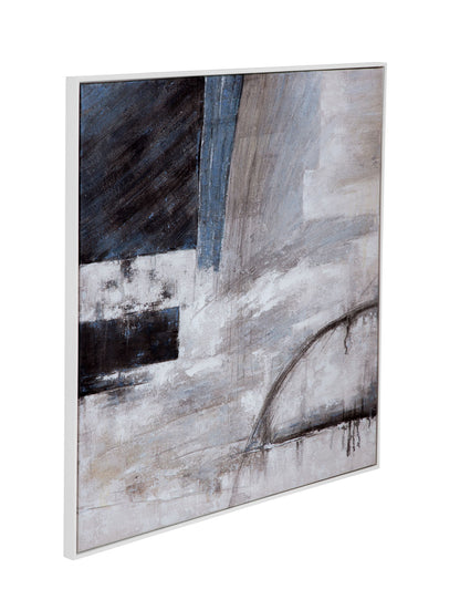 Yuma Canvas Art - Gray