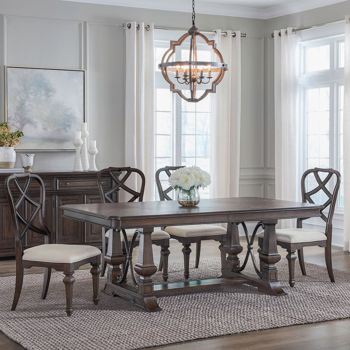 Providence Park - Trestle Table Set