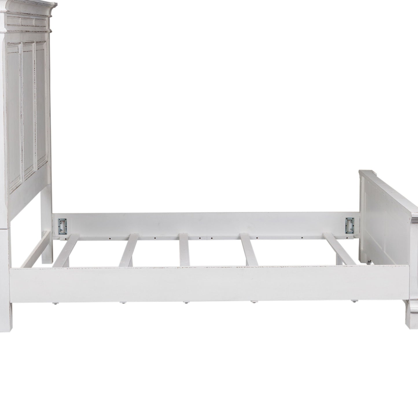 Abbey Park - California King Panel Bed Rails - Antique White