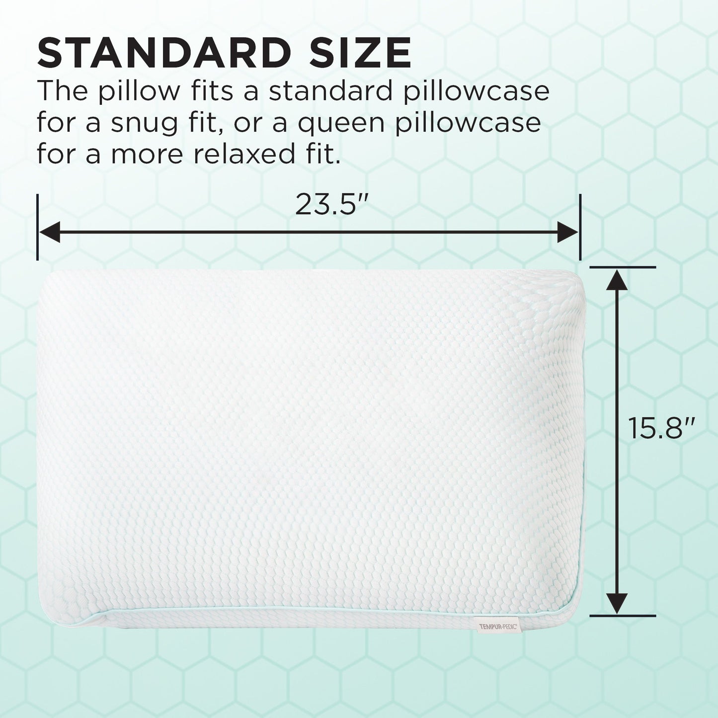 Pillows - Tempur-Pedic Everyday Comfort Pillow - White