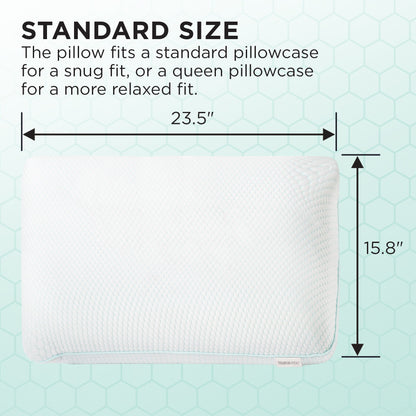 Pillows - Tempur-Pedic Everyday Comfort Pillow - White