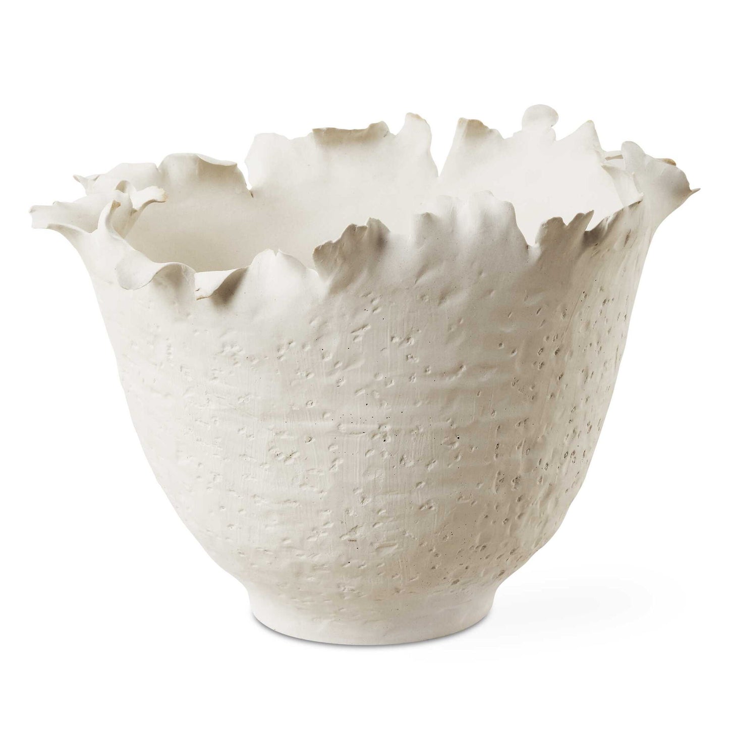 Blossom - Tall Off-White Bowl